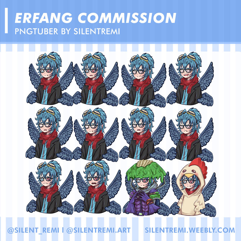 PNGTuber model commission for stream