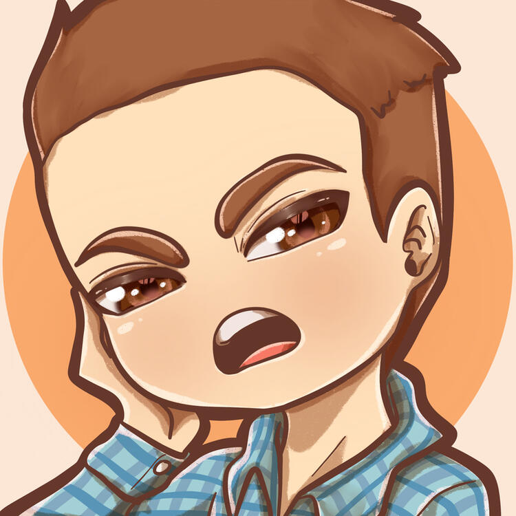 Original Character Chibi Erikku made with Procreate