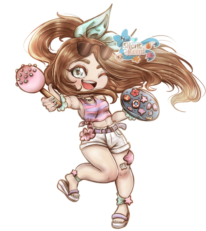 PandaBear Chibi to celebrate summer festivities