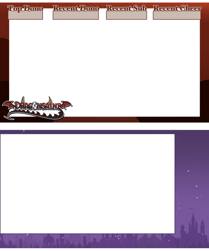 Silentremi stream overlay commission samples